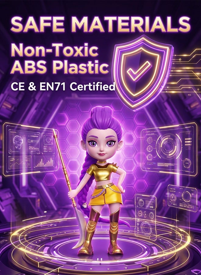 جودي بلاي مجموعة دمى KROP DEMON HUNTERS (رو مي / ميلا / زوي) - Image 3